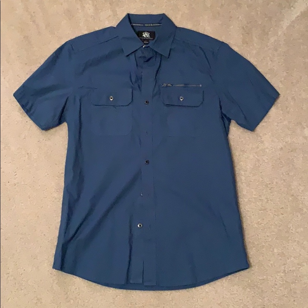 Short sleeve button down shirt